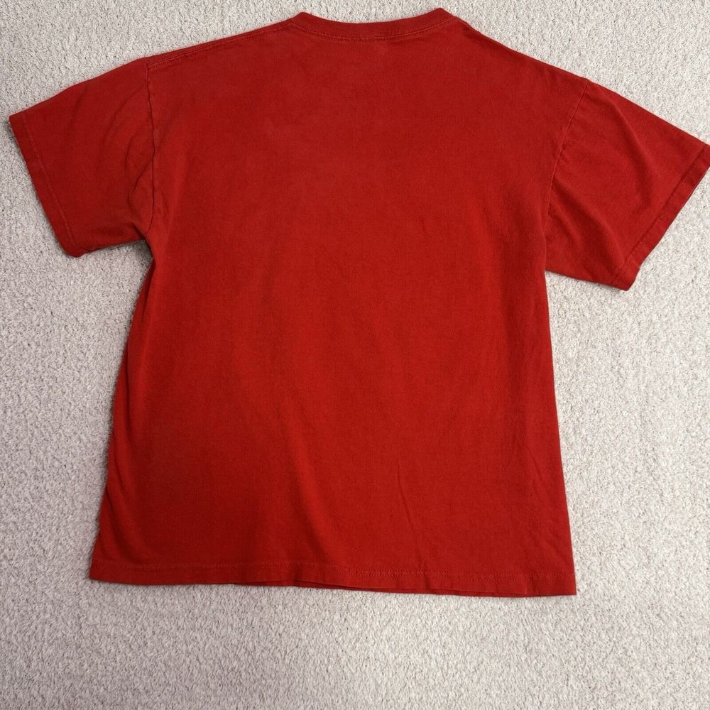 Charlie‎ Brown Pardon My Swag Peanuts Red Mens T Shirt Sz L Tee - Picture 6 of 6